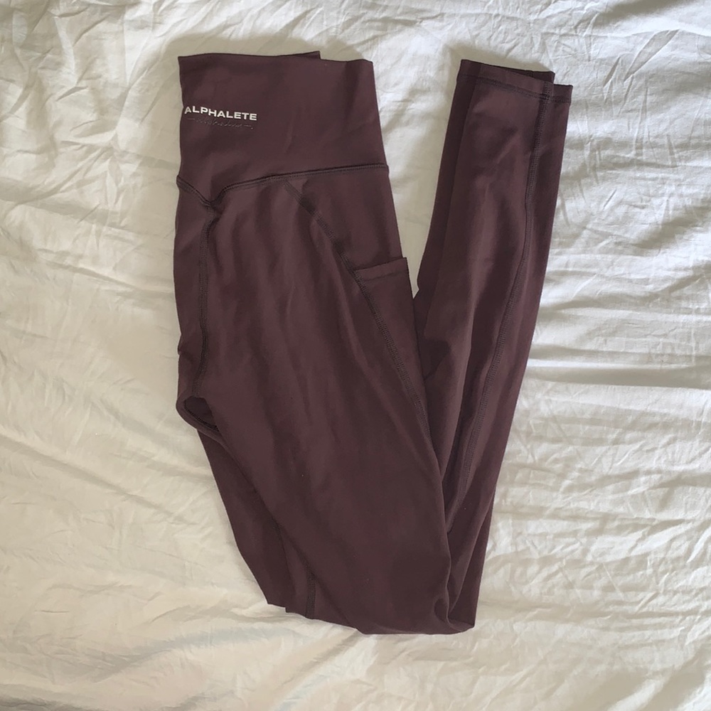 Alphalete Alphalux legging-Sparrow